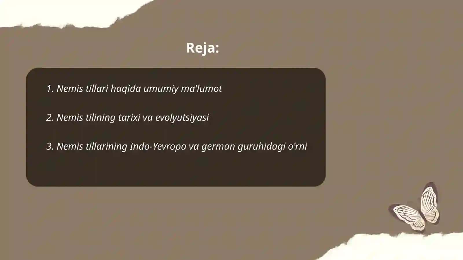 Nemis tillari haqida maʼlumot 2