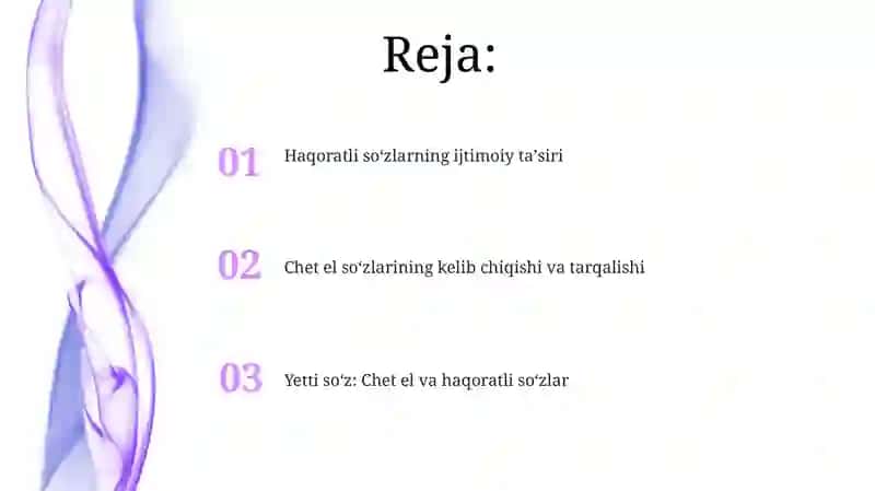 Chet el va haqoratli soʻzlar 2