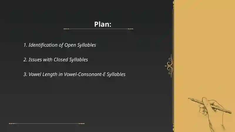 Problems and solution of 4 syllabic types of vowels 2