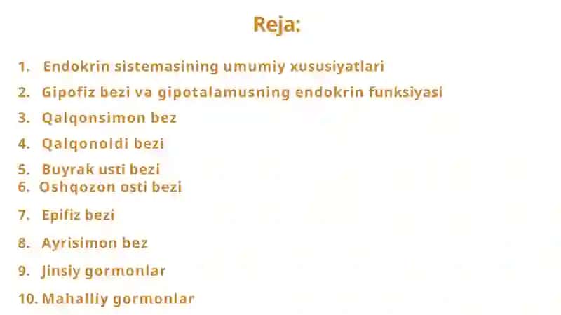Endokrin sistemafiziologiyasi 2