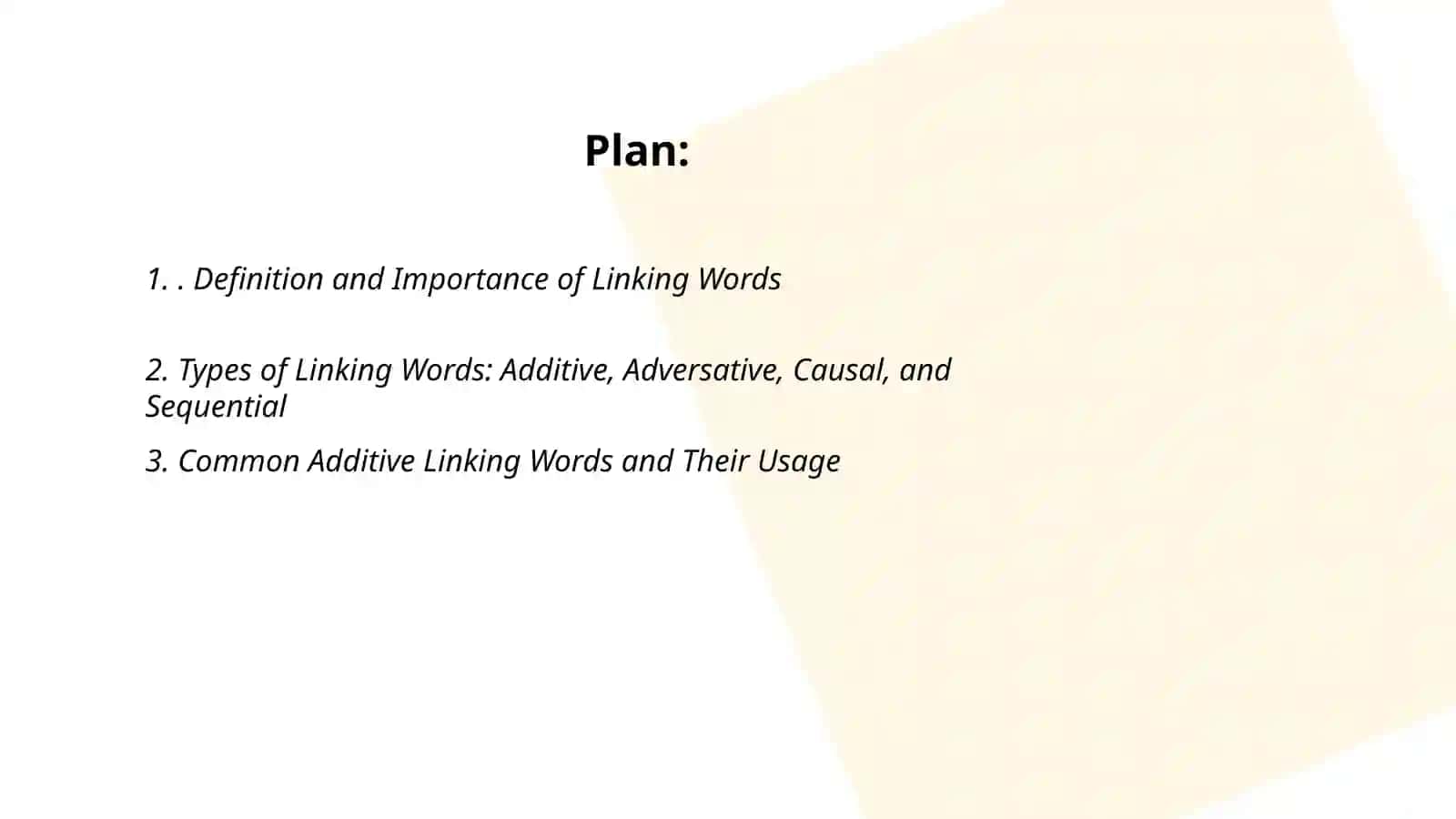 Linking words.Phrasal verbs 2