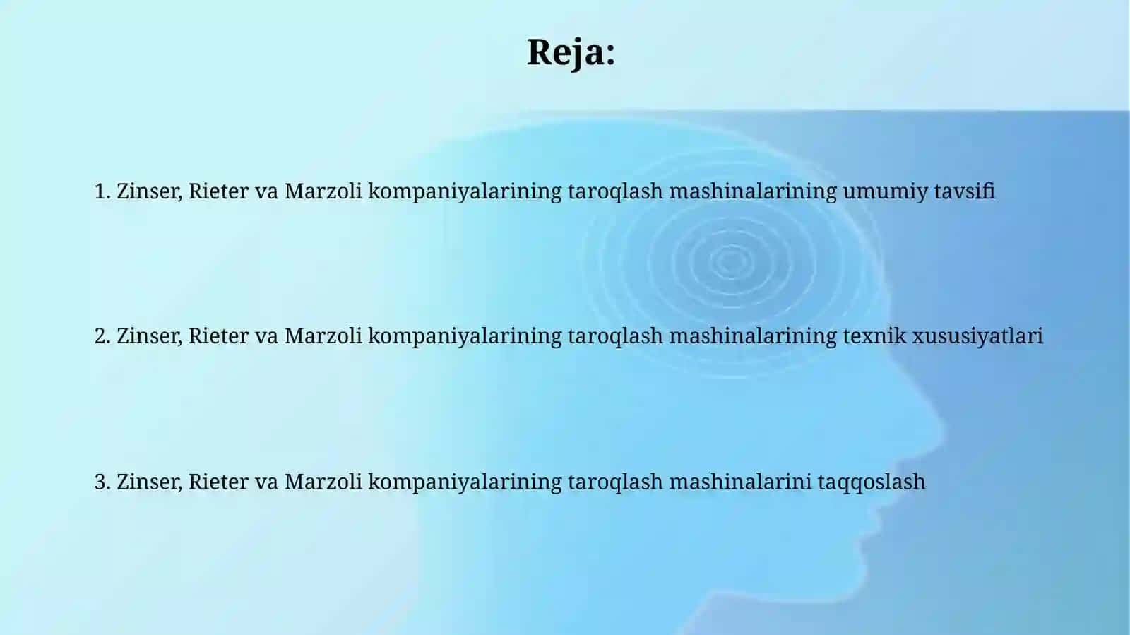 Marzoli компаниясининг тараш машиналари 2