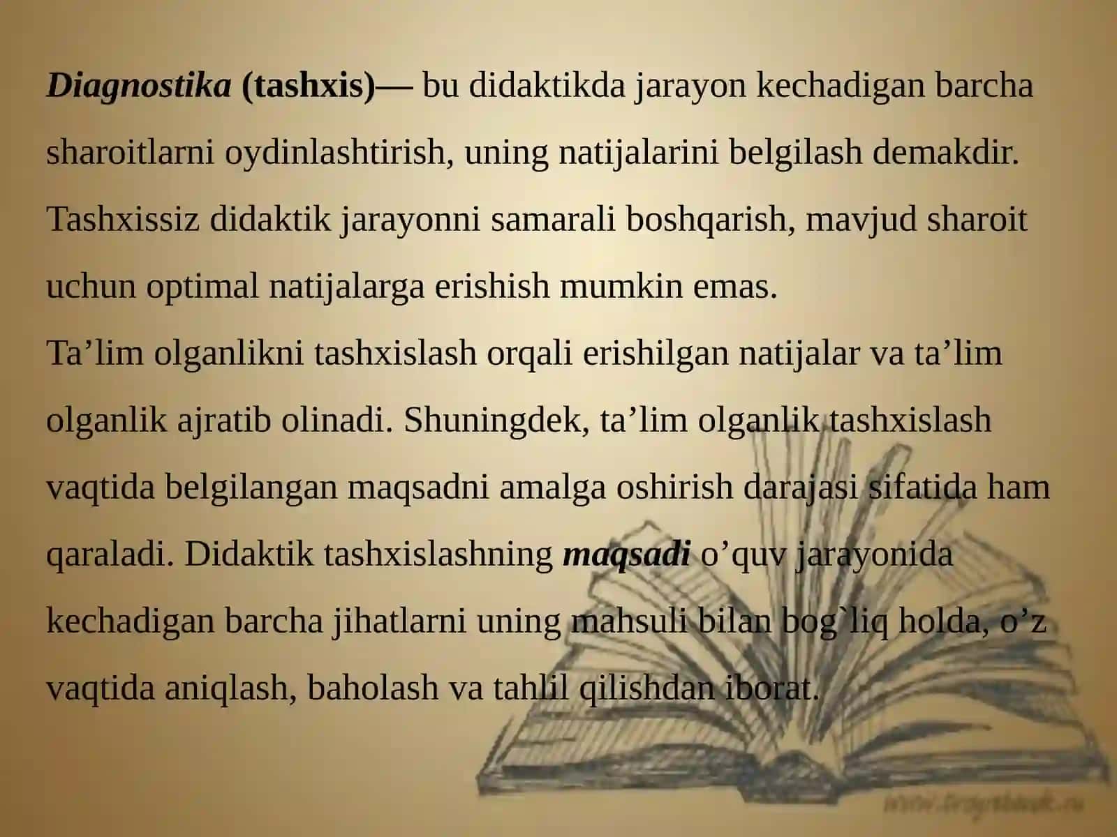 O'quvchilarni bilim, ko'nikma va malakalarini tashxis etish 2