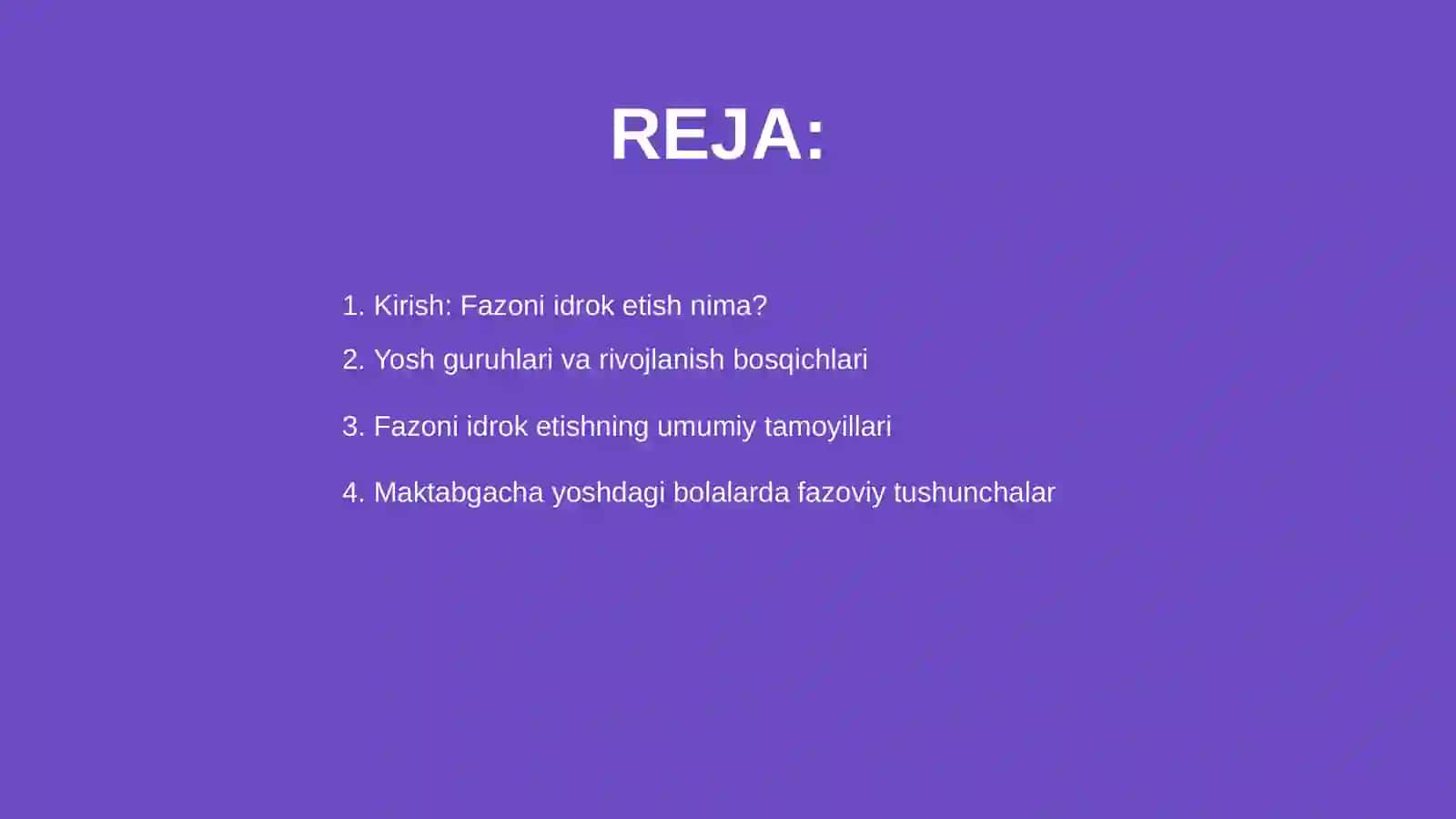Fazoni idrok etishning tamoyillari 2