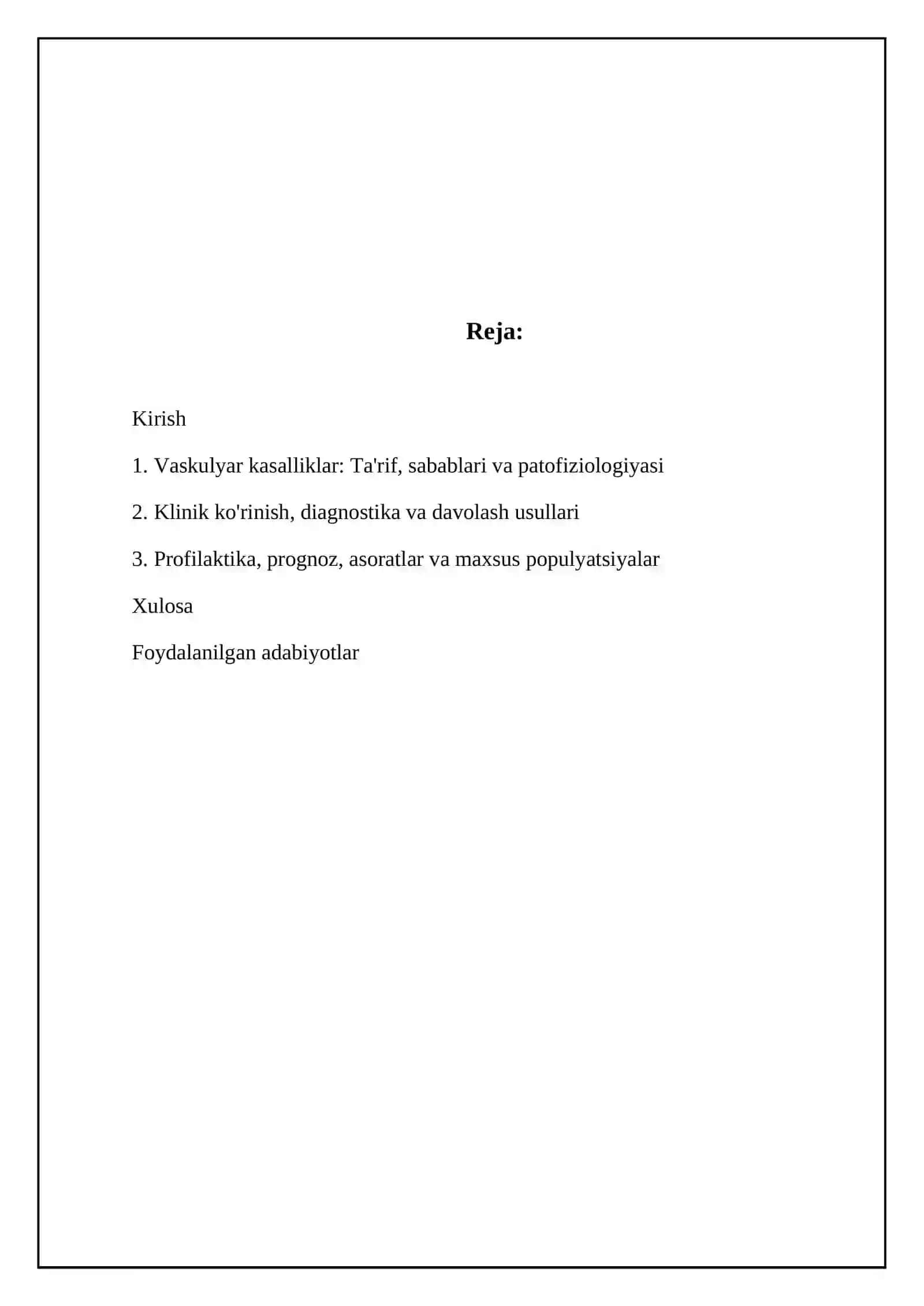 Qon tomir kasalliklari 2