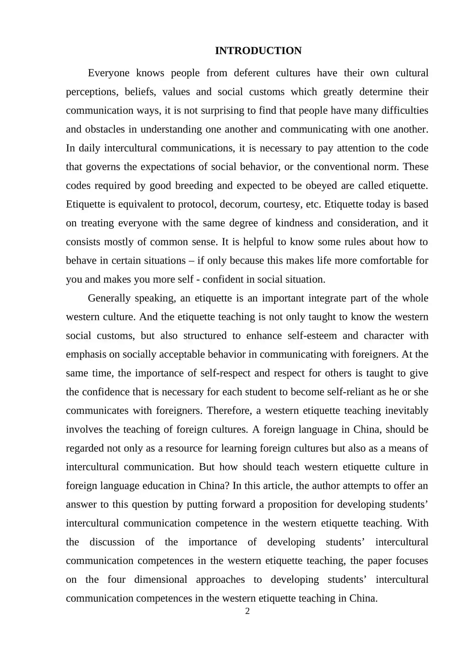 Intercultural Communication Development 2