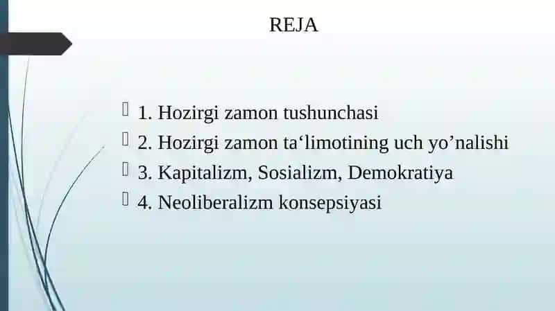 Hozirgizamon iqtisodiy qarashlarievolyutsiyasi 2