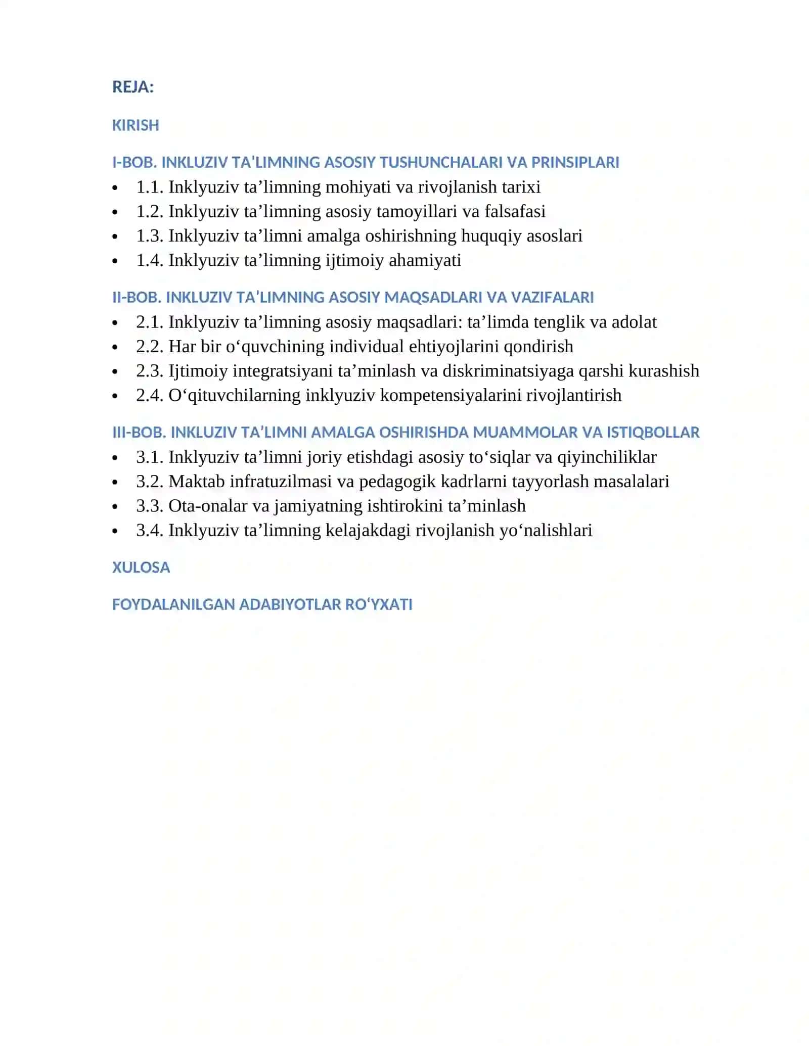 Inklyuziv ta'limning maqsadi 2