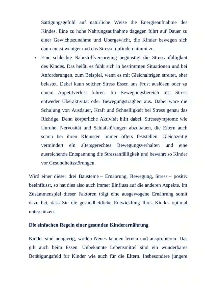 UBER GESUNDES ESSEN VON KINDER 2