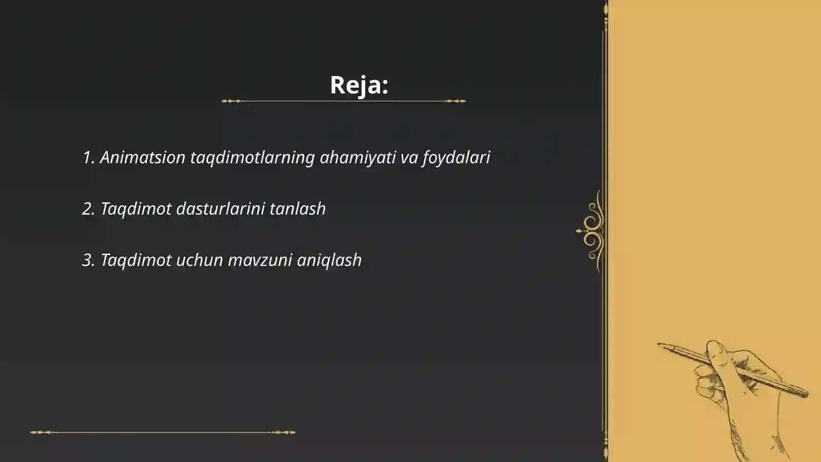 Animatsion taqdimotlar 2