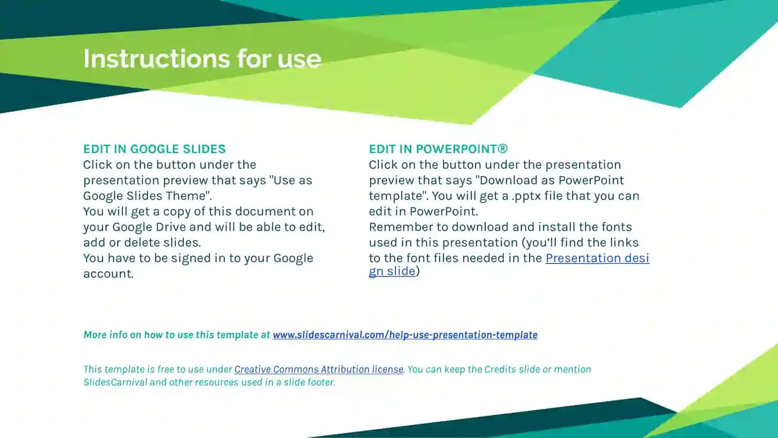Google Slides va PowerPoint foydalanish bo'yicha talablar 2