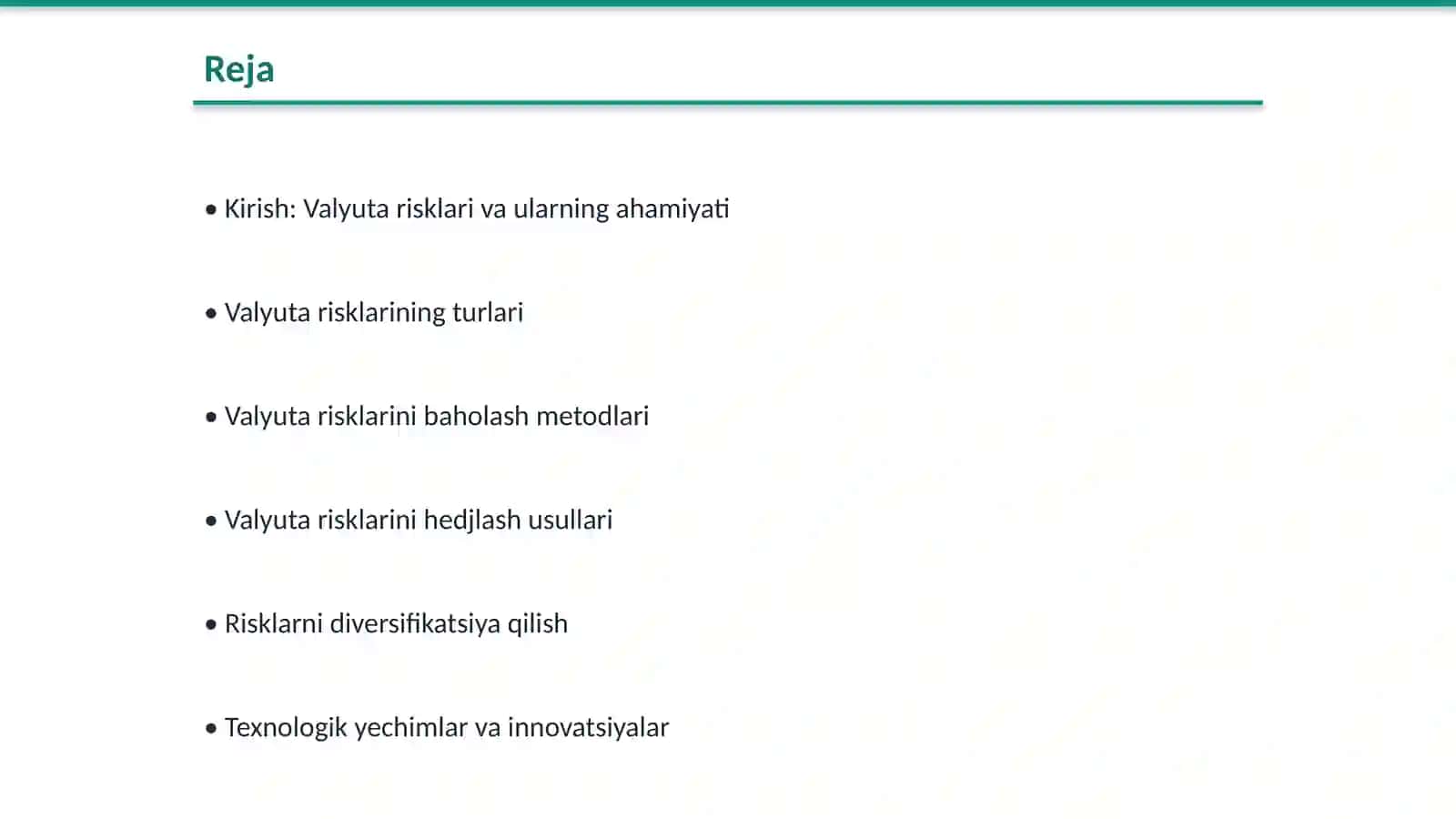 Tijorat banklarida valyuta risklarini boshqarish usullari 2