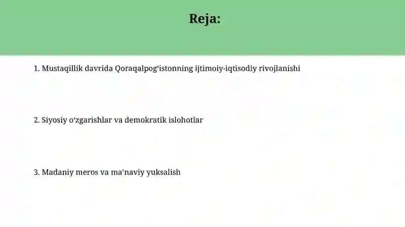 Qoraqolpoqston Respublikasi 2