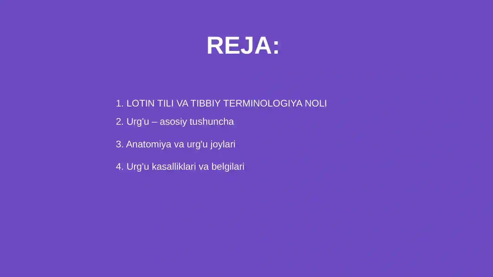 LOTIN TILI VA TIBBIY TERMINOLOGIYA 2