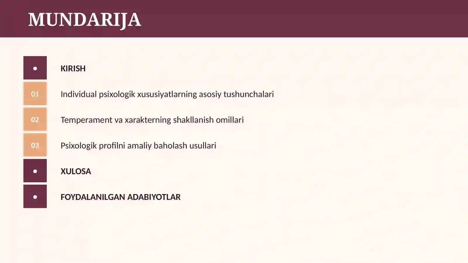 SHAXSNING INDIVIDUAL PSIXOLOGIK XUSUSIYATLARI 2