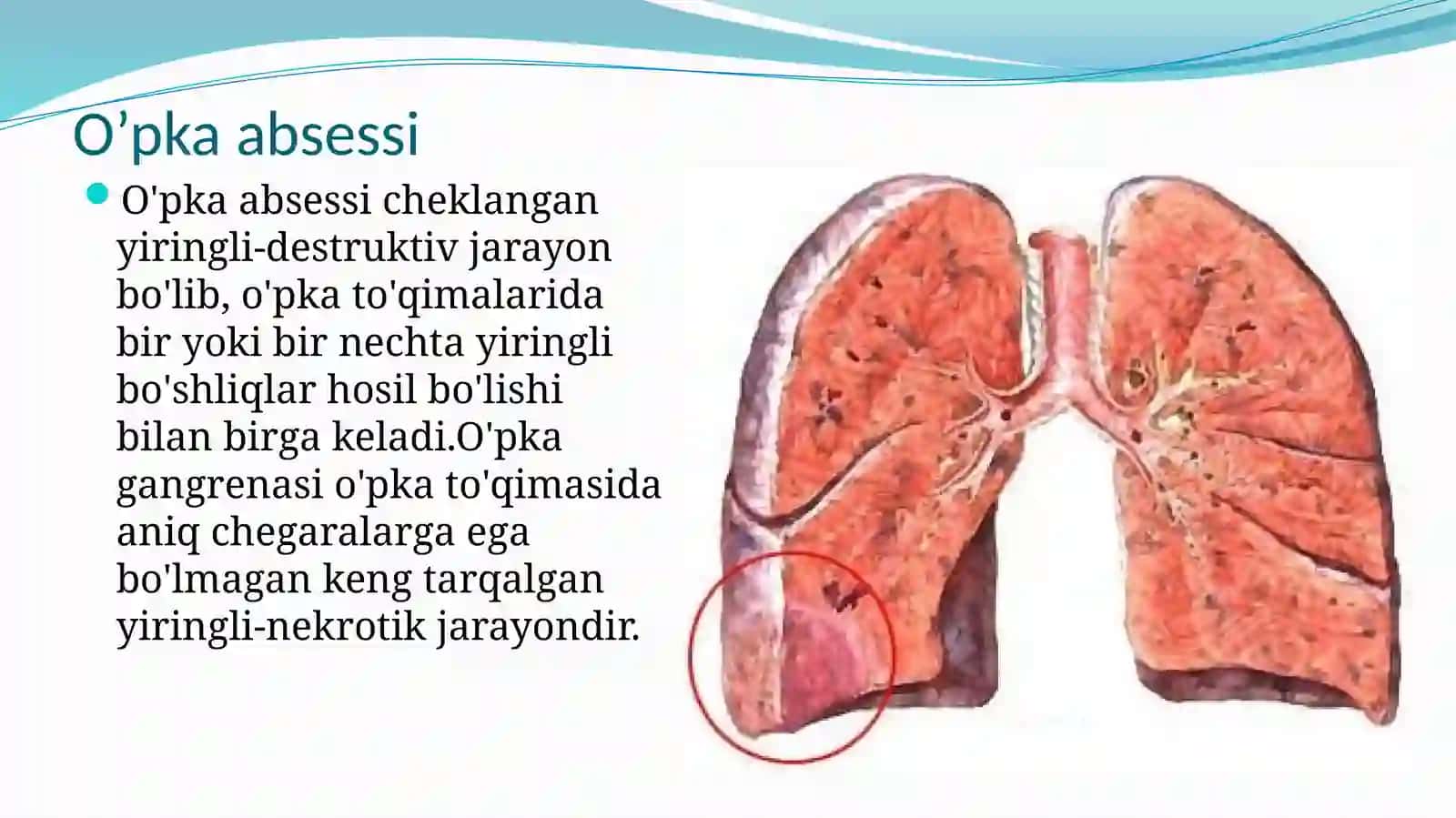 O’PKA ABSESSI VA GANGRENASI 2