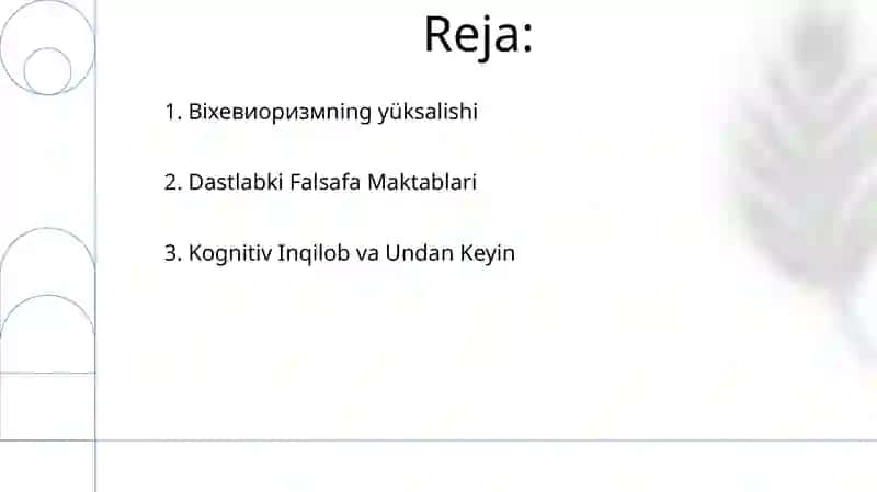Psixologiyani fan sifatida shakllanishi 2