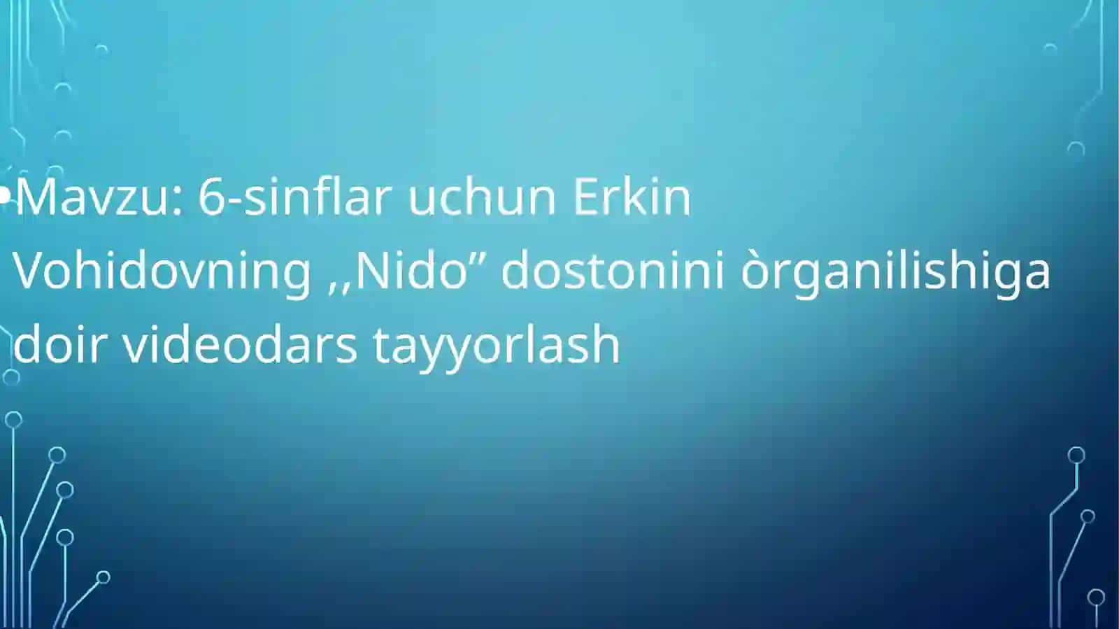 Nido dostoni 2