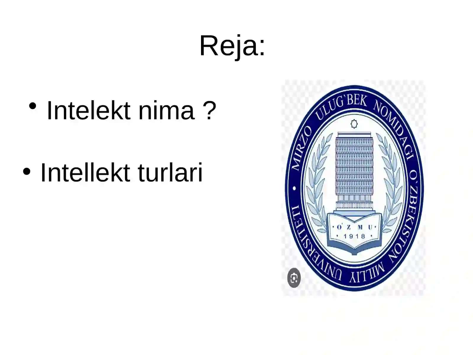 Intellekt va kretivlik nazariyalari 2