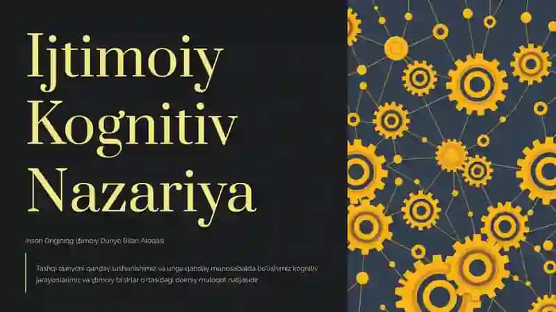 Ijtimoiy Kognitiv Nazariya 2