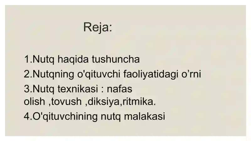 Nutq texnikasi va madaniyati 2