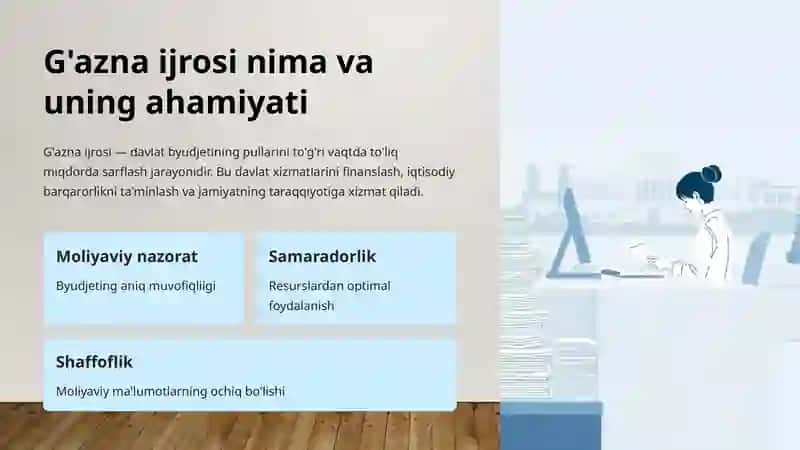 Davlat byudjeti g'azna ijrosining zamonaviy modellari 2