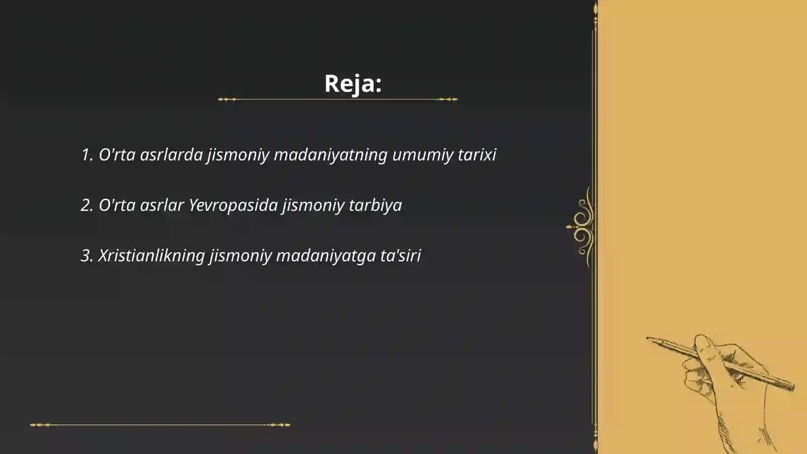 Jismoniy madaniyat tarixi 2