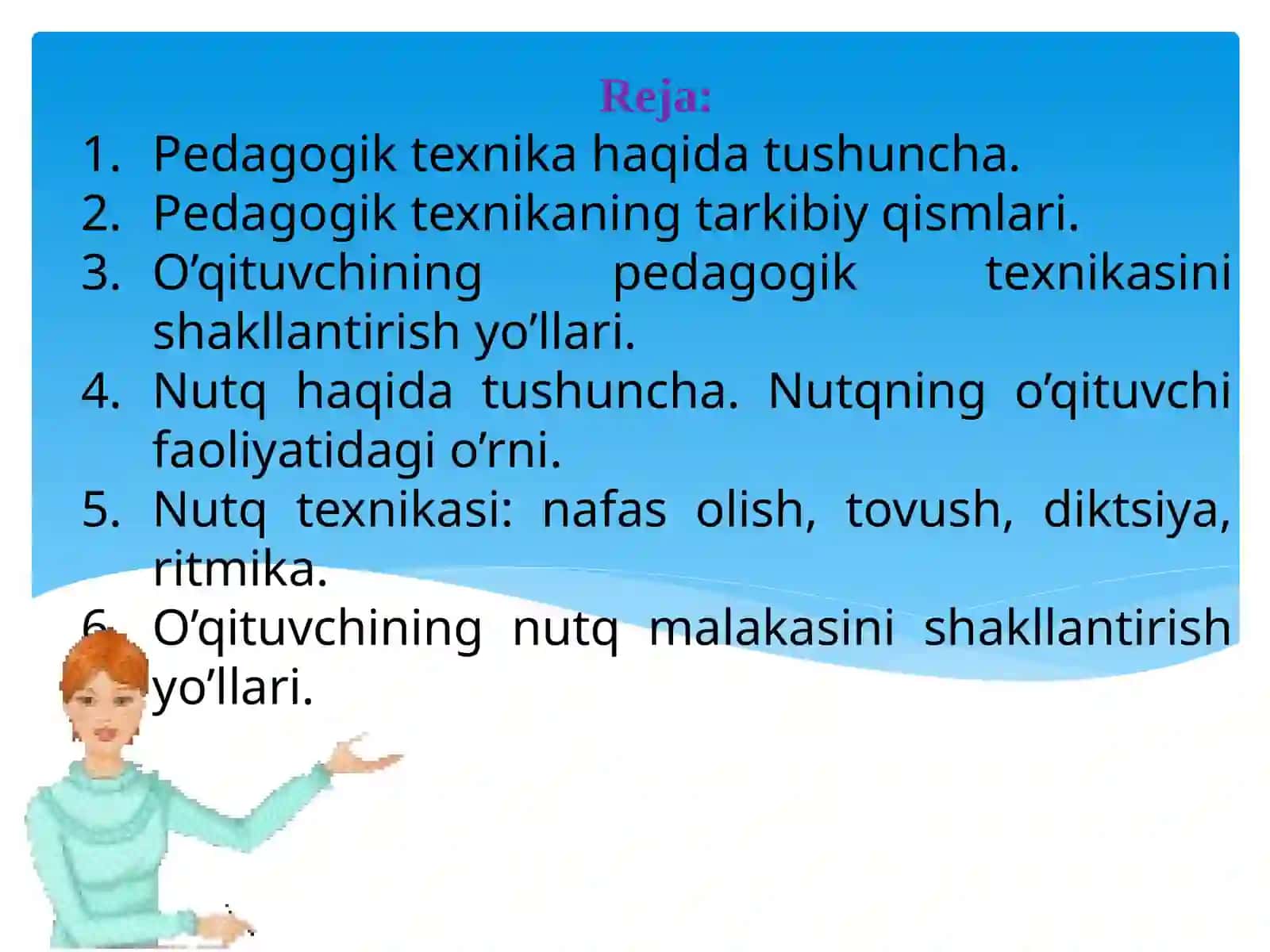 Pedagogik texnika haqida tushuncha 2