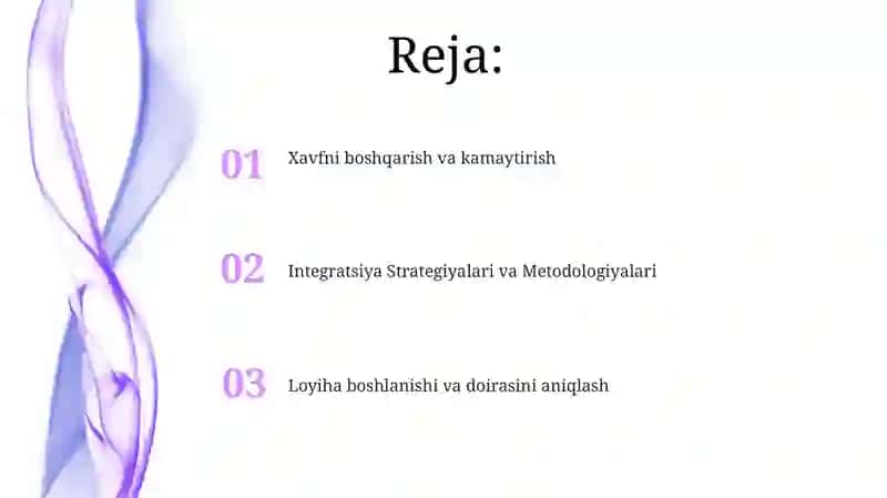 Integratsiyada loyiha uslubi 2