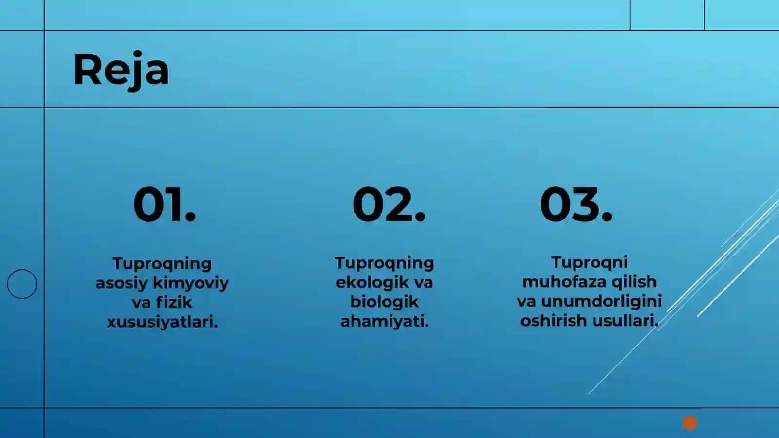 Tuproq va uning tabiiy xususiyatlari 2
