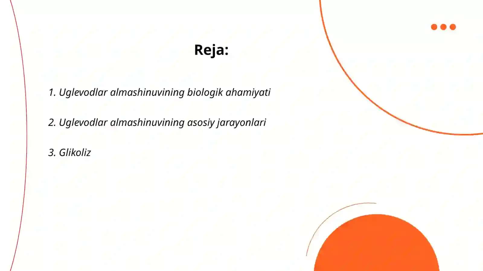 Uglevodlar almashinuvi 2