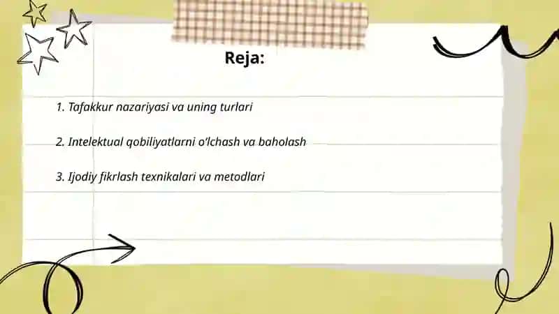 Tafakkur intelekt kreativlik 2