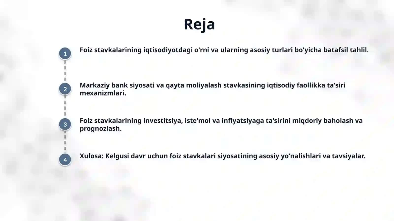 Foiz stavkalari 2