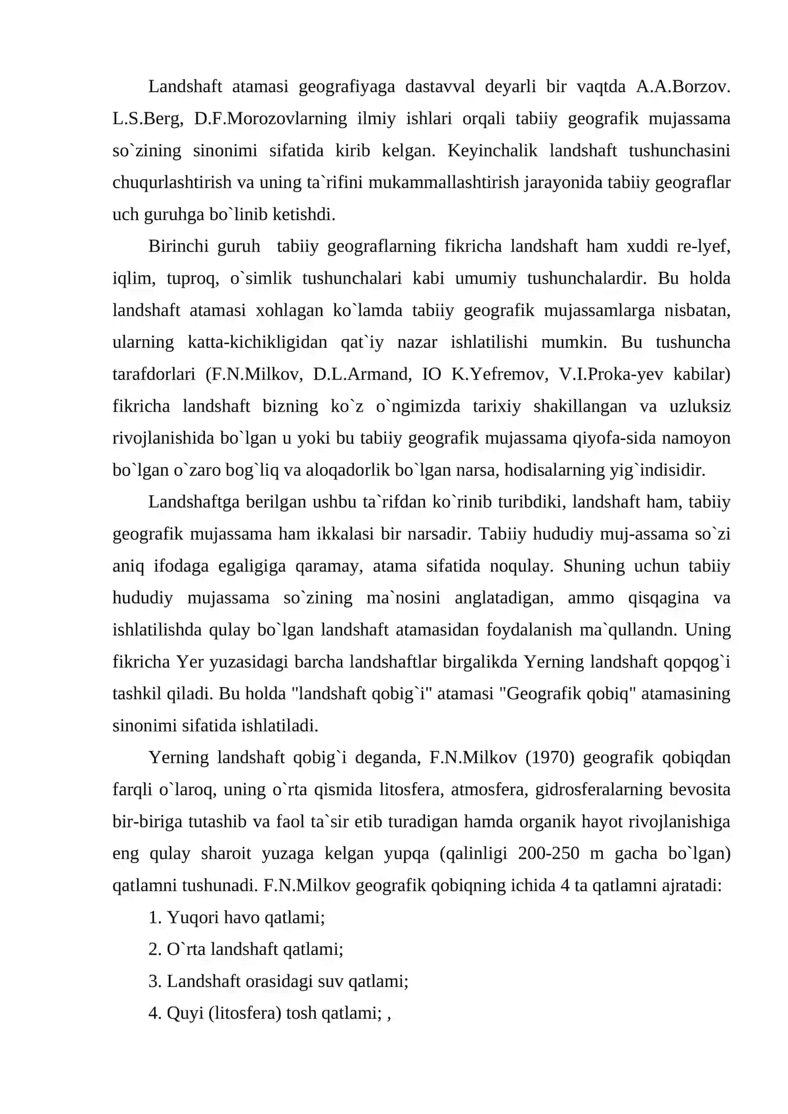 Landshaft tushunchasi va uning mazmuni 2