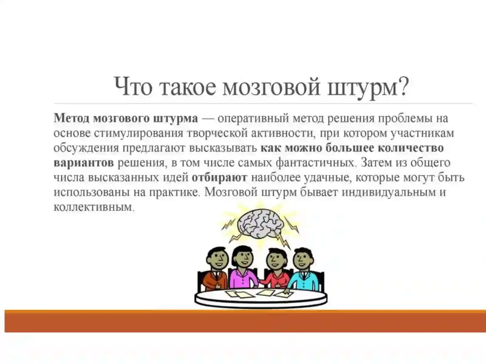 Генерация идея: Мозговой штурм 2