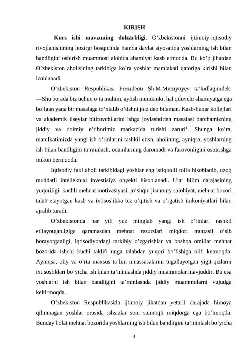 Yoshlarning Ish Bilan Bandligini Oshirish 2