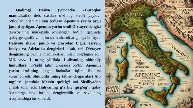 QADIMGI RIM TARIXIGA KIRISH 2
