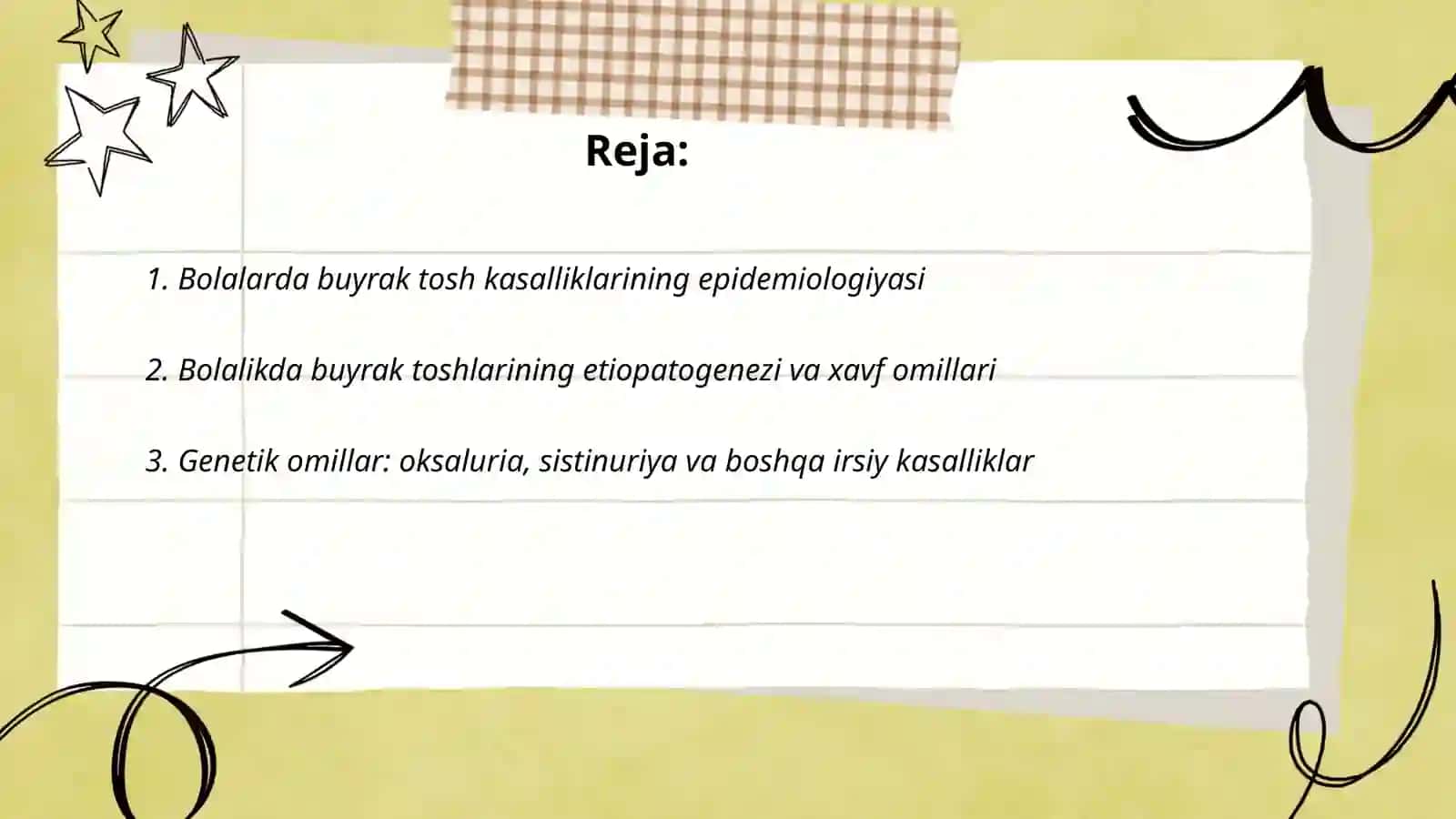 Bolalarda Buyraktosh Kasaliklari 2