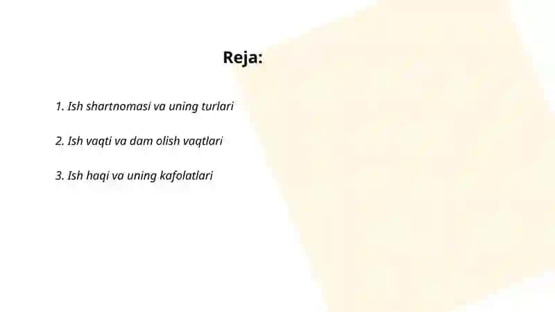 Mehnat huquqi 2