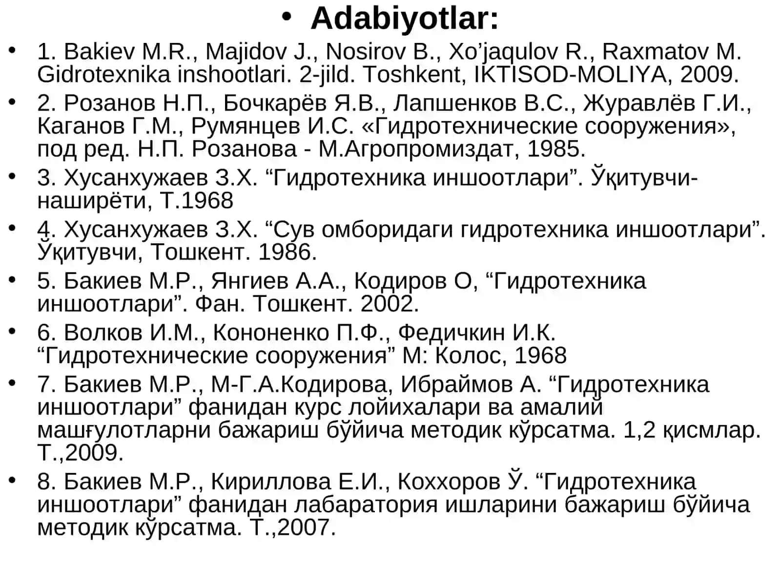 Suv omborlari 2