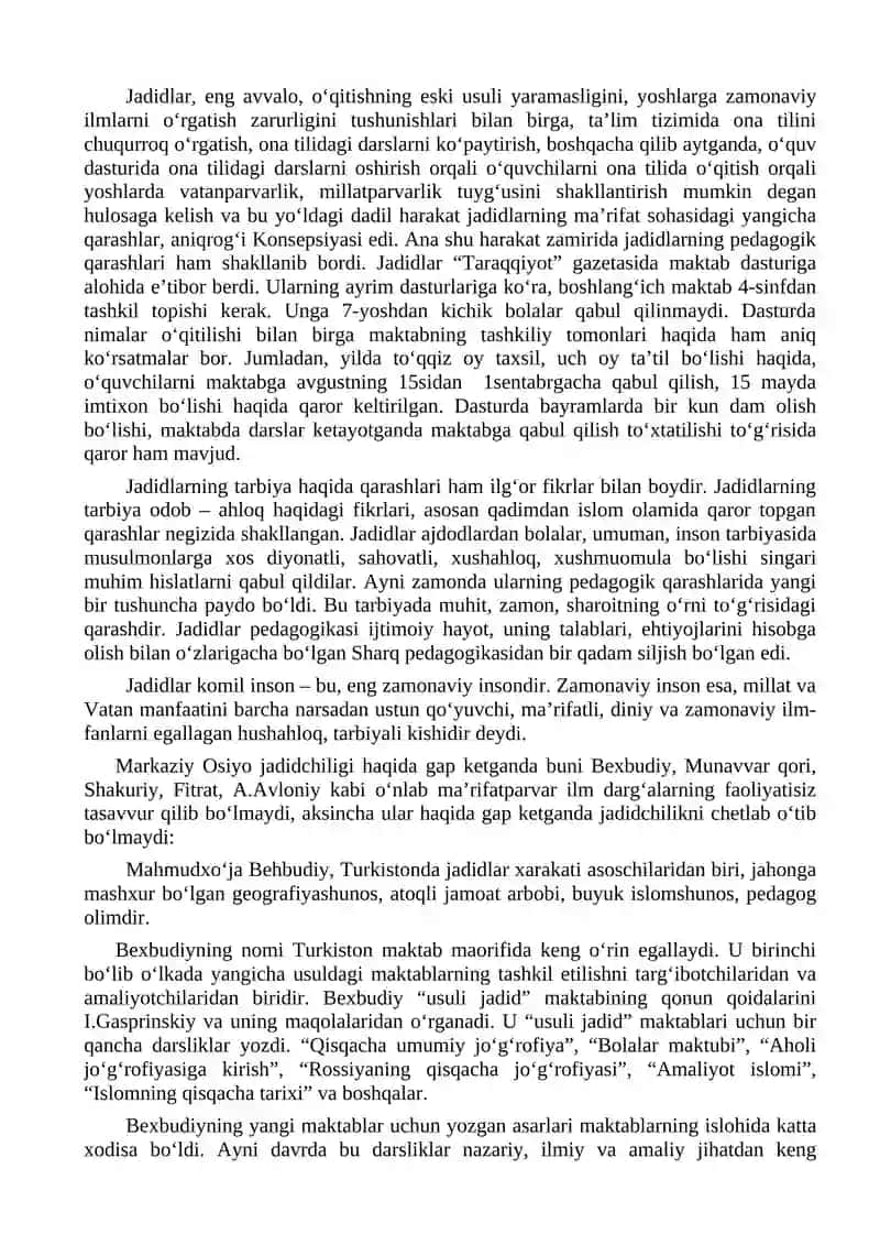 Tabiatshunoslik o‘qitish metodikasining rivojlanish tarixi 2