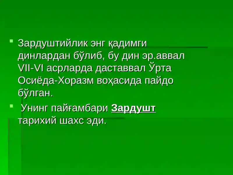 “Avesto” – tarixiy manba sifatida 2