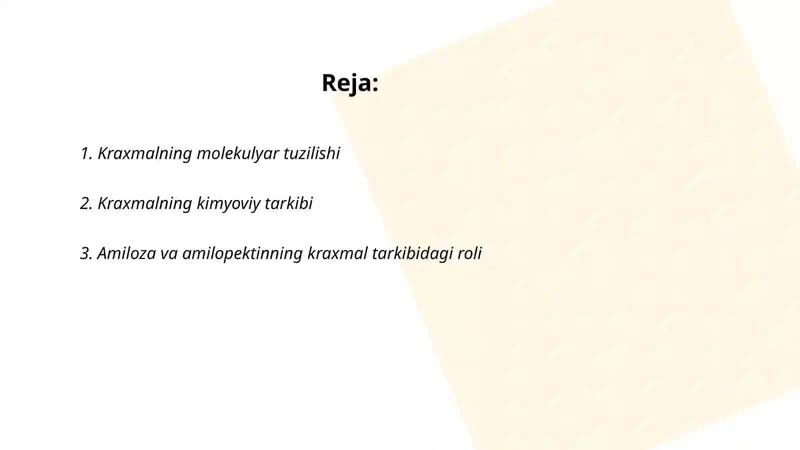 bug`doy uni kraxmalining tarkibi va tuzilishi 2