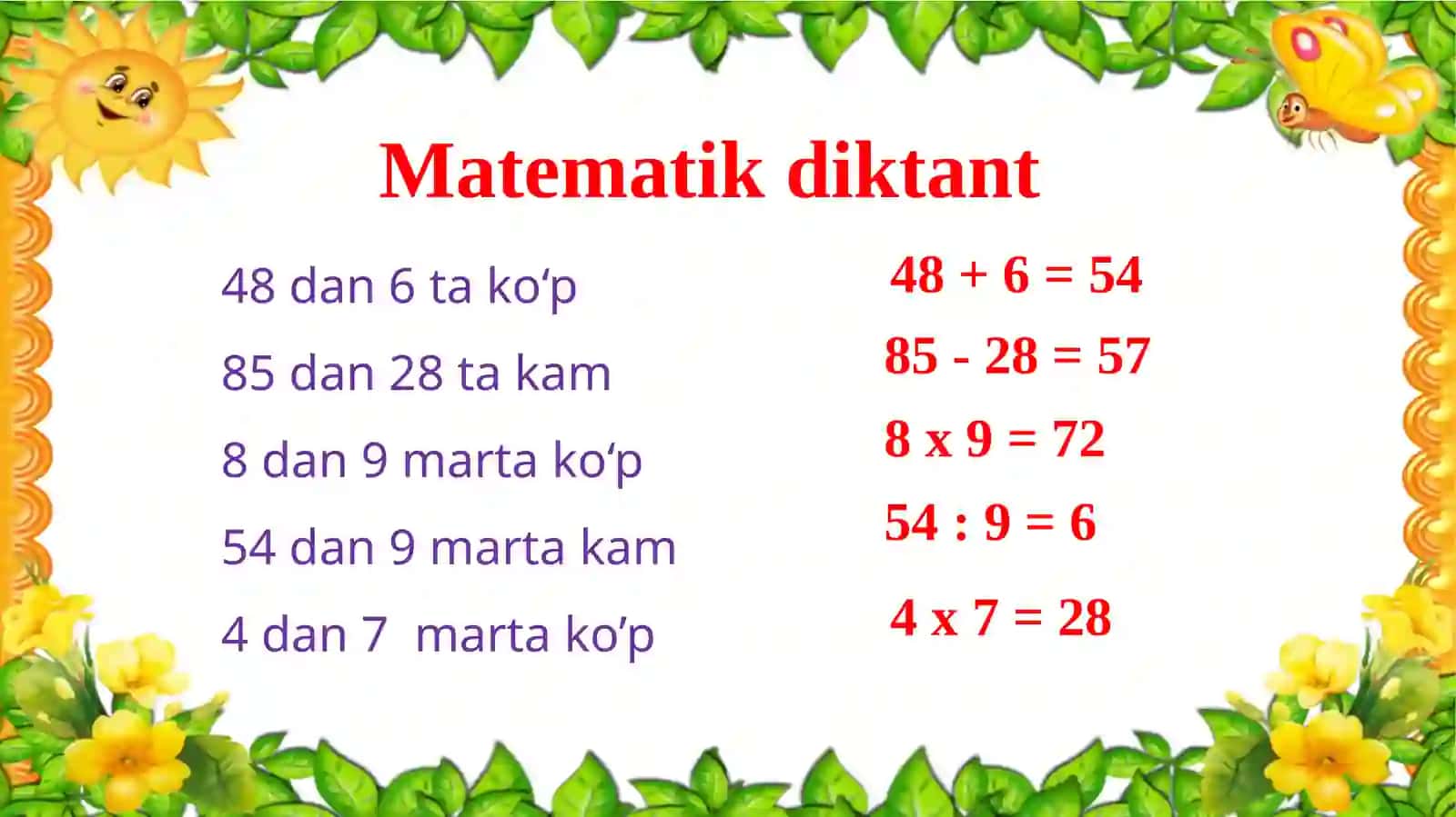 Qavsli va qavssiz ifodalar 2