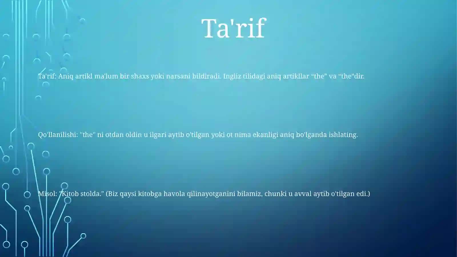 DefiniteArticle 2
