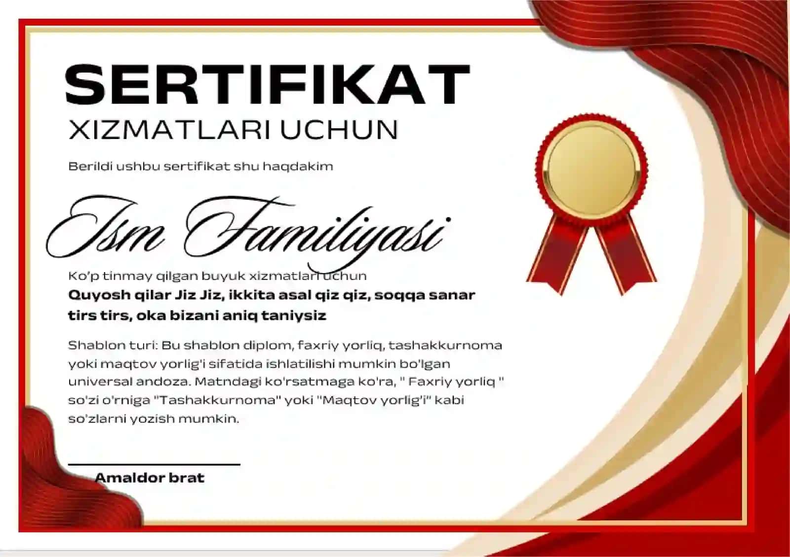SERTIFIKAT XIZMATLARI UCHUN 2