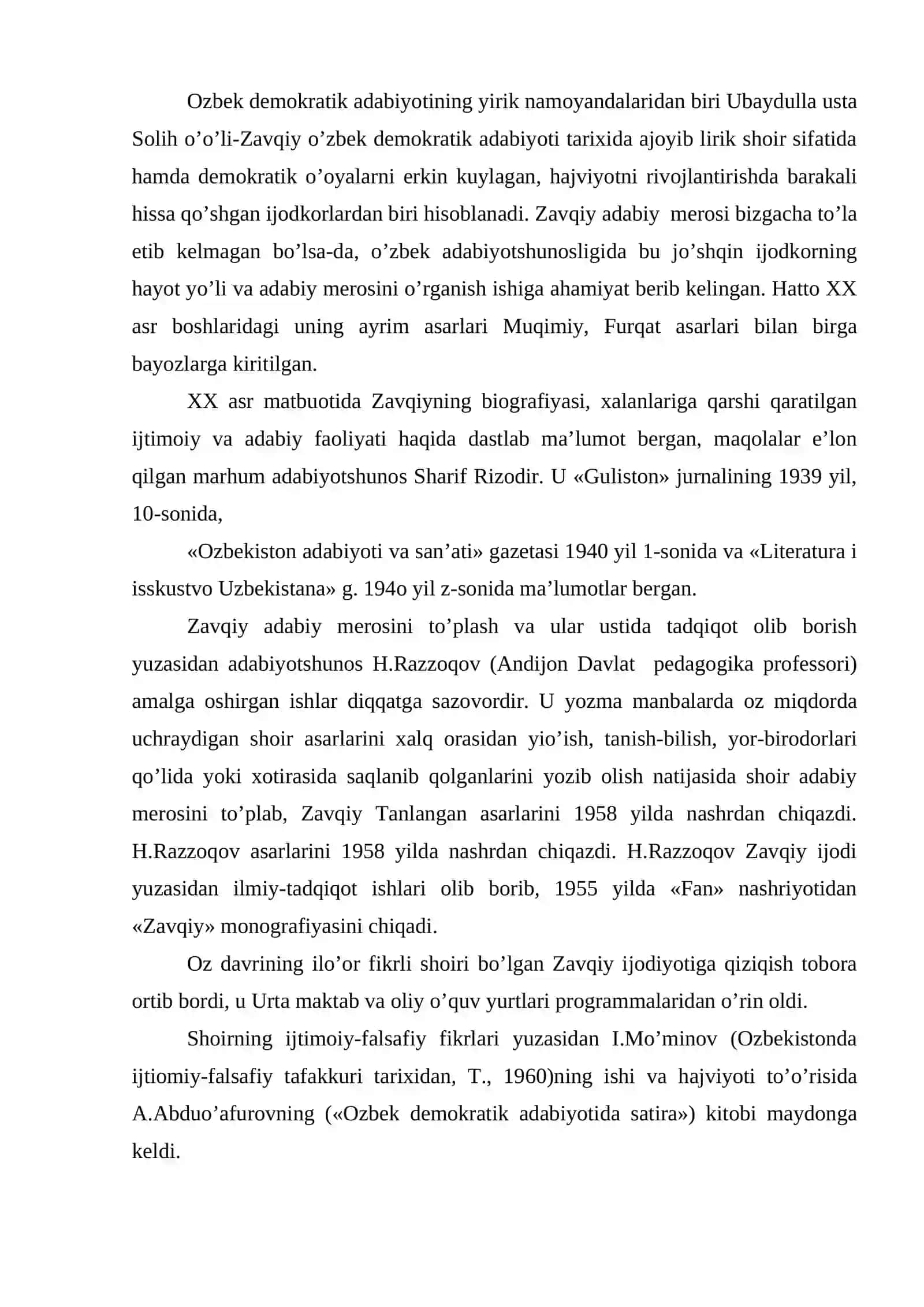 Ubaydulla Solih оg’li Zavqiy 2