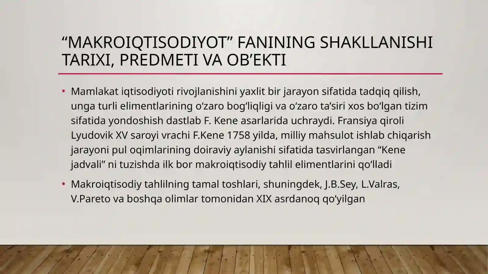 MAKROIQTISODIYOTGA KIRISH 2