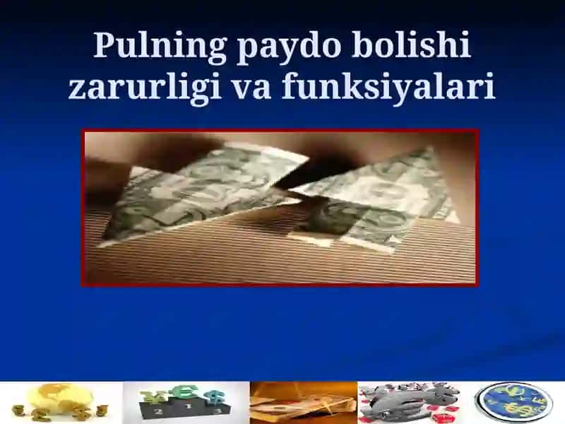 Pulning qo'llanilishi 2