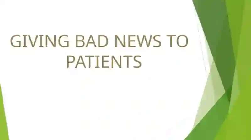 Giving Bad News to Patients 2